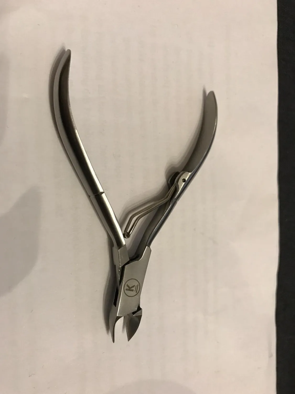 K-Pro Nagelhautzange Edelstahl 0,8 cm Schneide Maniküre