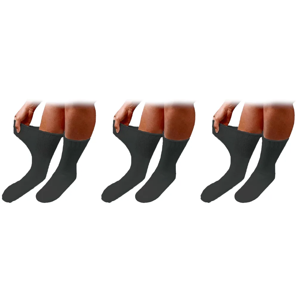 Medicool DiaSox Plus Diabetikersocken Baumwolle schwarz