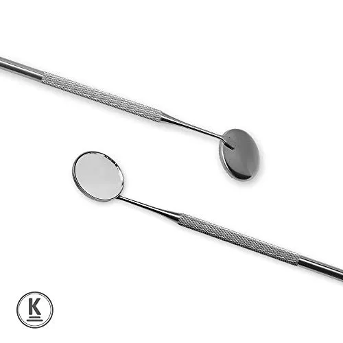 K-Pro Dentalspiegel Größe 4 Edelstahl 22 mm