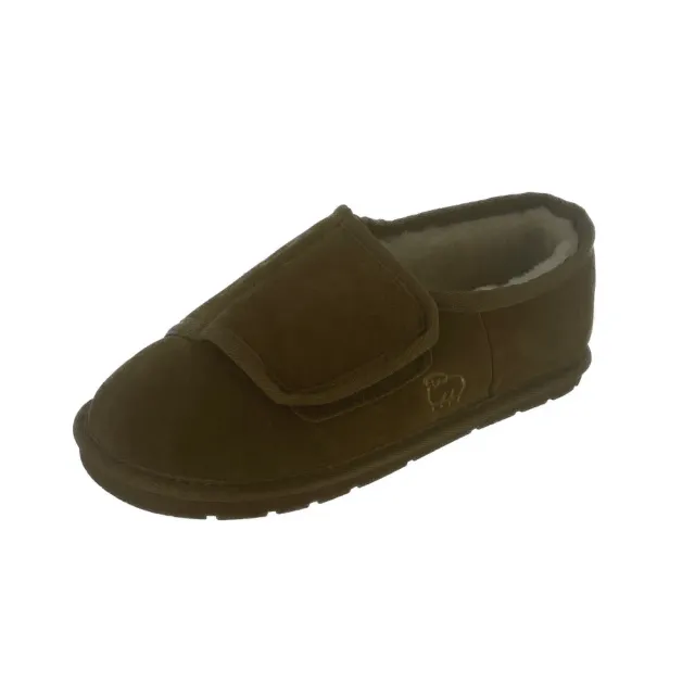 LAMO Lady's Closed Toe Hausschuhe Chestnut L Merino