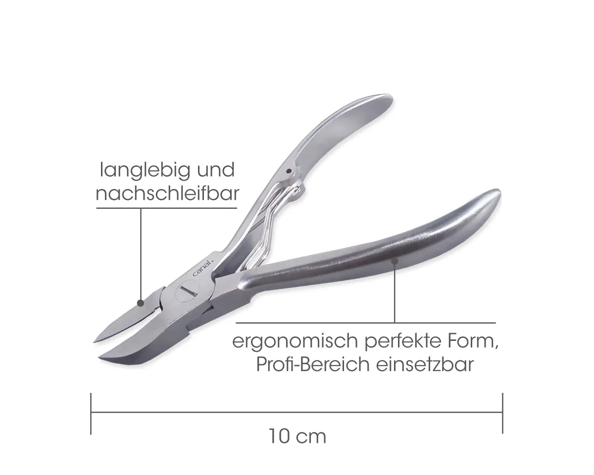 Canal Instrumente Nagelzange 10 cm Zange rostfrei