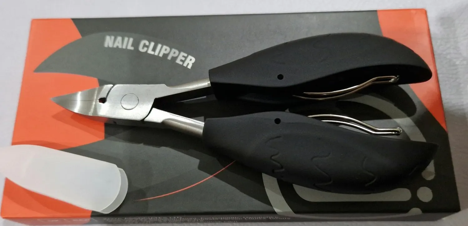 INXEN Profi Nagelzange Nagelknipser Edelstahl Flügelgriff