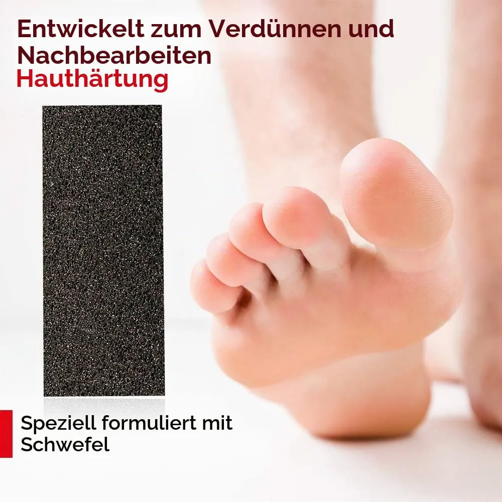 Titania Schwefel-Bims extra hart Bimsstein schwarz 9,5 cm