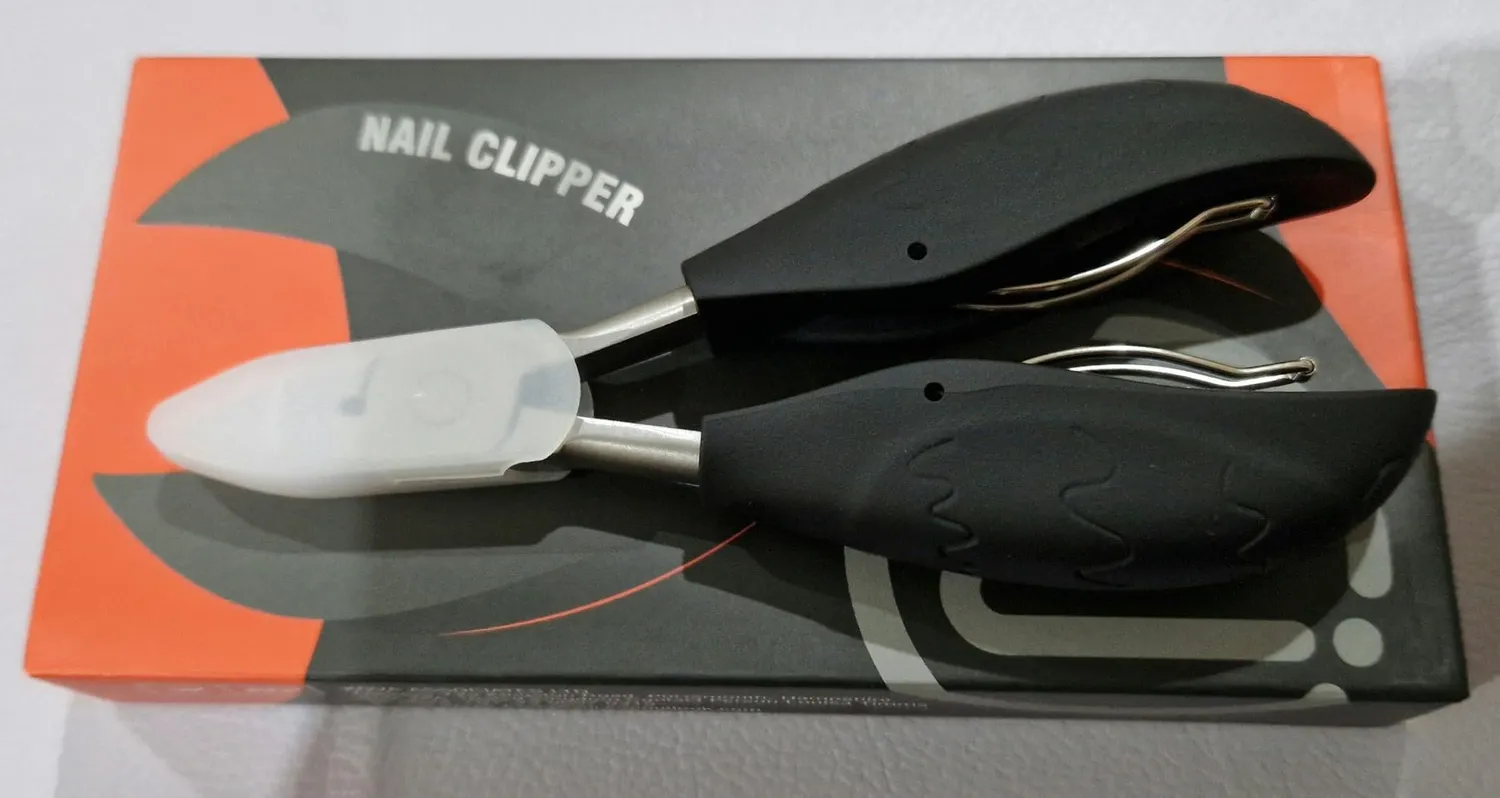 INXEN Profi Nagelzange Nagelknipser Edelstahl Flügelgriff