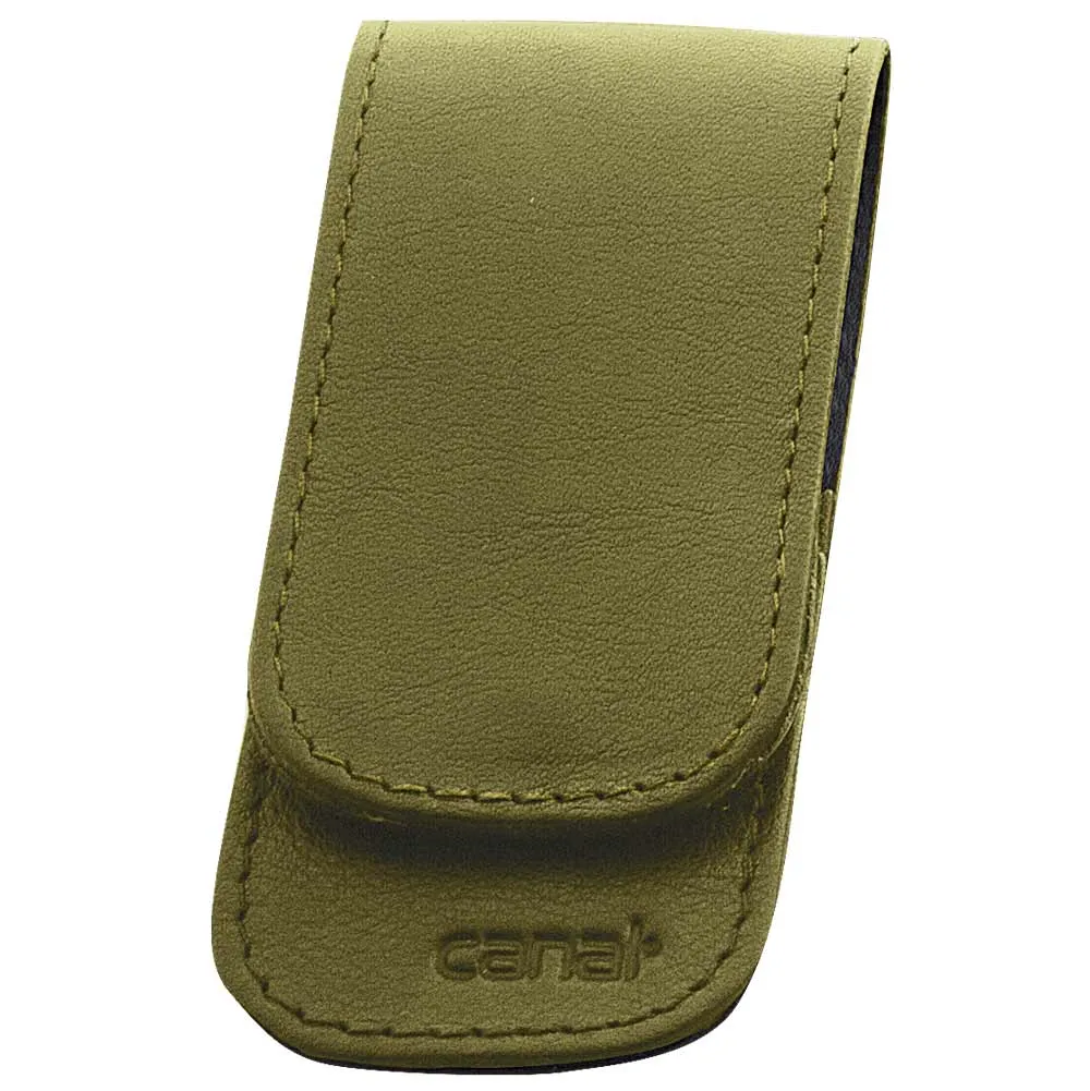 Canal Reise-Etui Leder leer blau