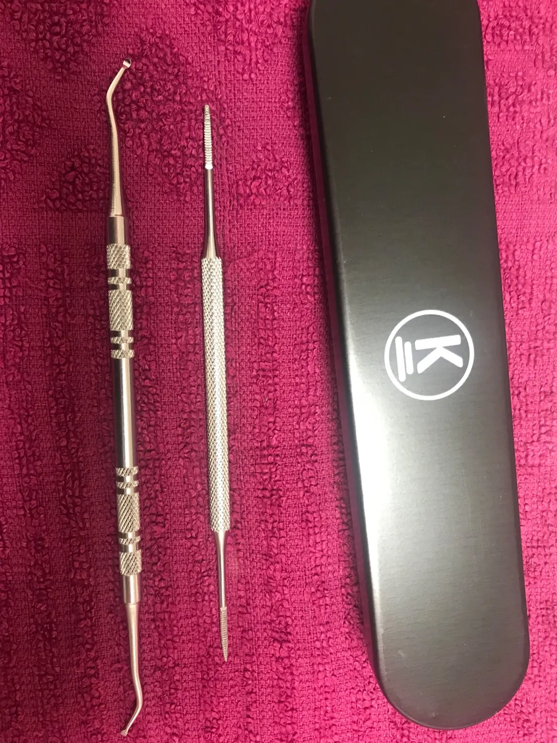 K-Pro Nagelheber Set Edelstahl Fußpflege