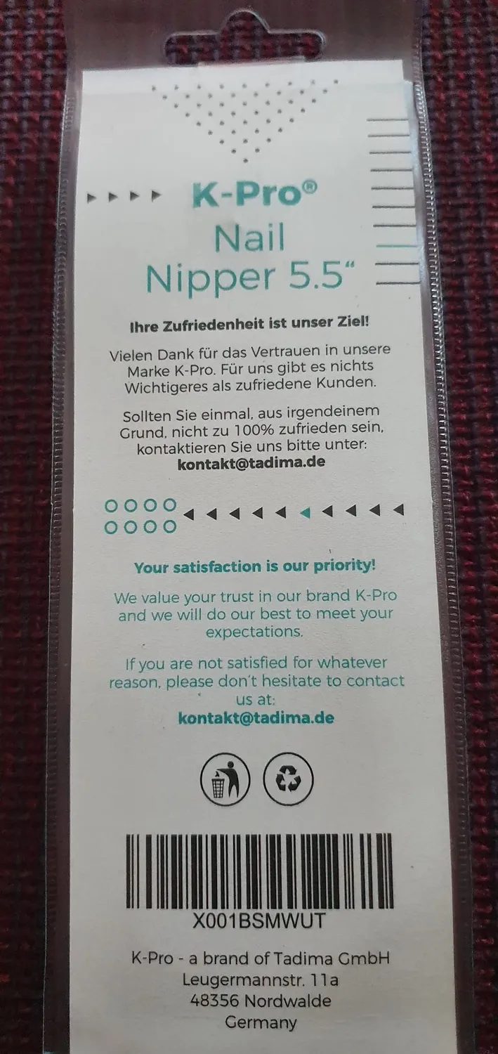K-Pro Kopfschneider Nagelzange 14 cm Edelstahl