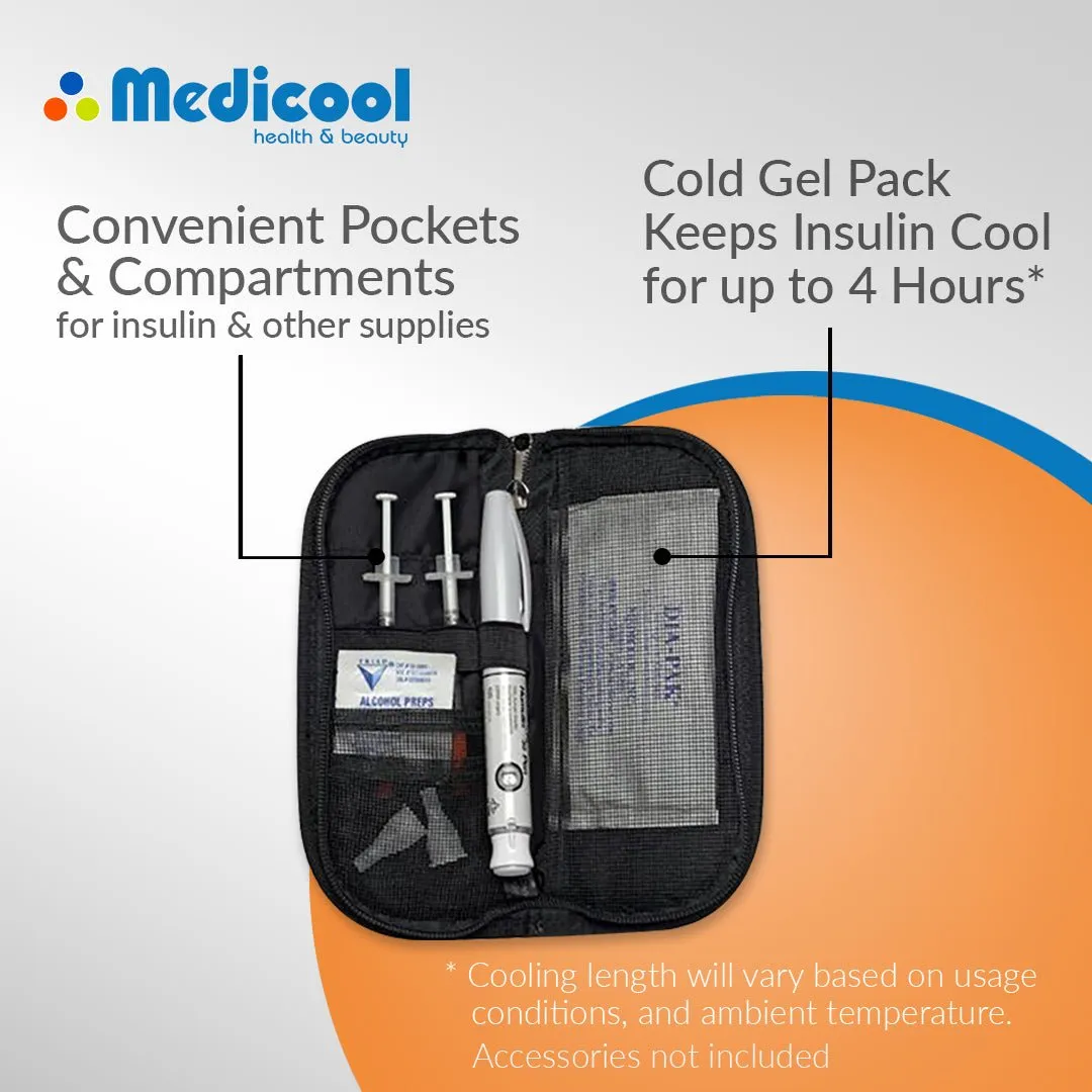 Medicool Dia-Pak Daymate Insulintasche Set Socken wasserabweisend