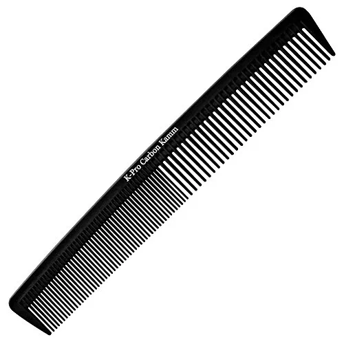 K-Pro Carbon Kamm 17 cm antistatisch Haarkamm