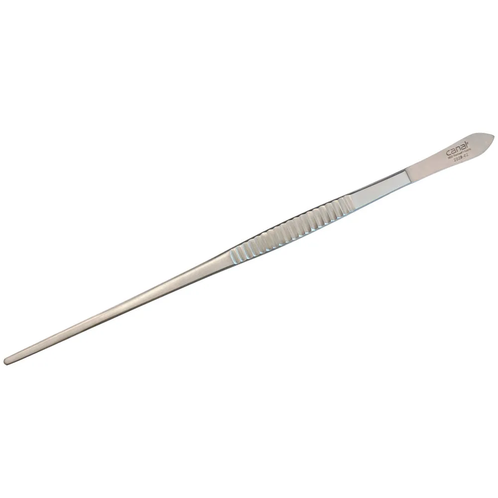 Canal Spezialpinzette 30 cm Edelstahl geriffelt