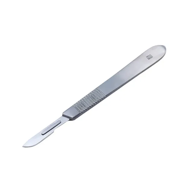 Canal Skalpellhalter rostfrei mit Klinge Nr. 10 12 cm