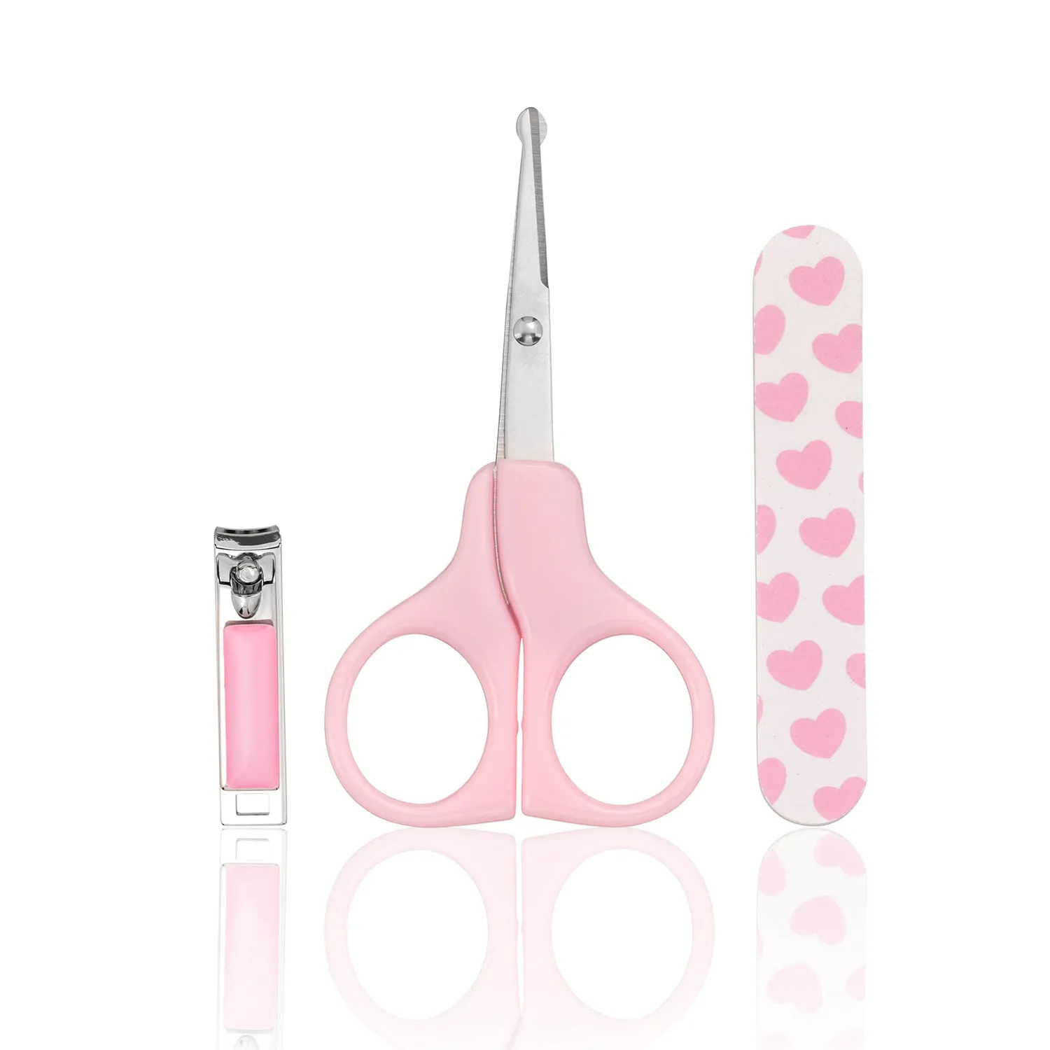 Titania Baby Maniküreset 3-teilig Pink Babynägel