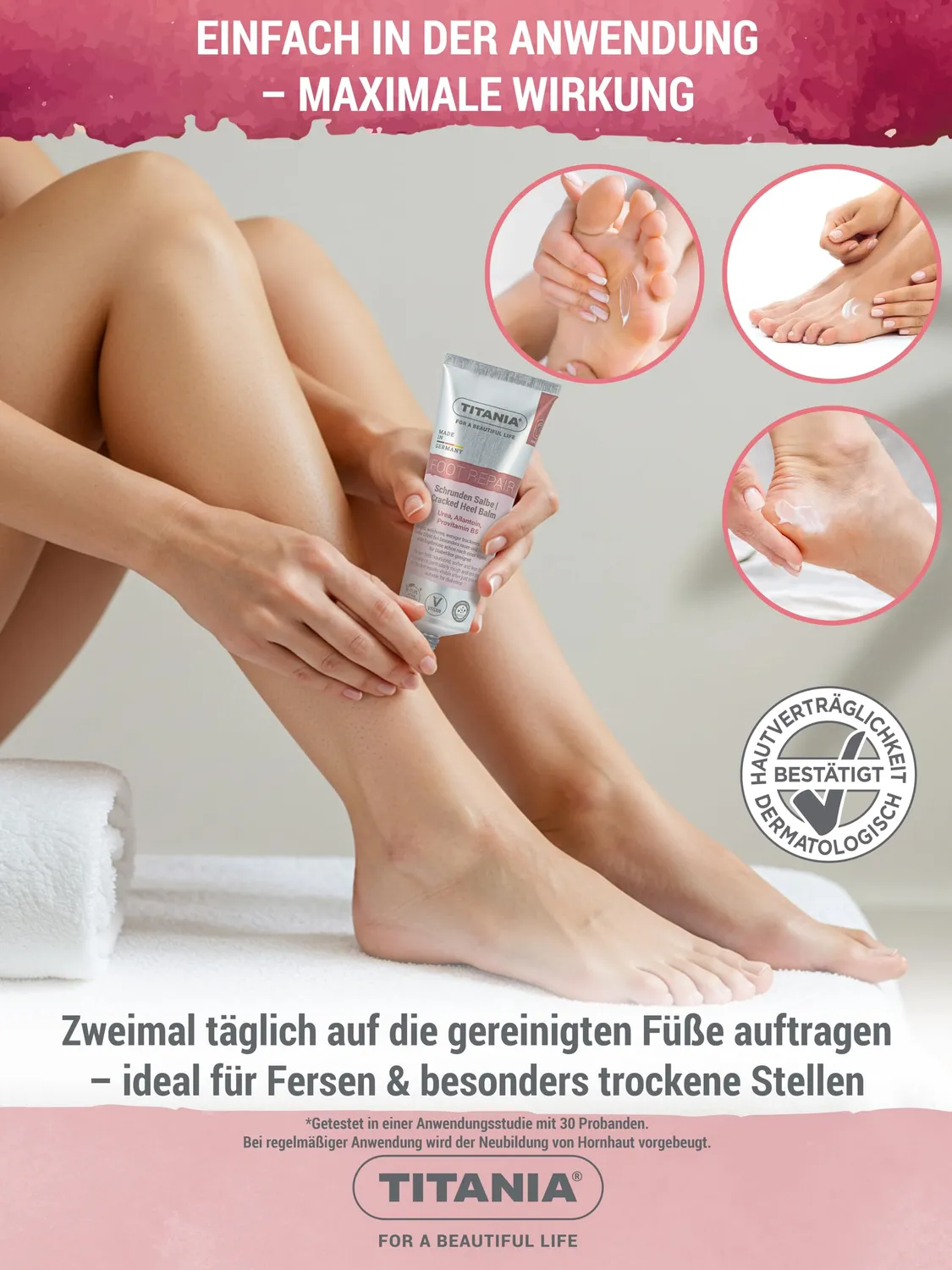 Titania Schrunden Salbe 25% Urea 75 ml 2er Pack