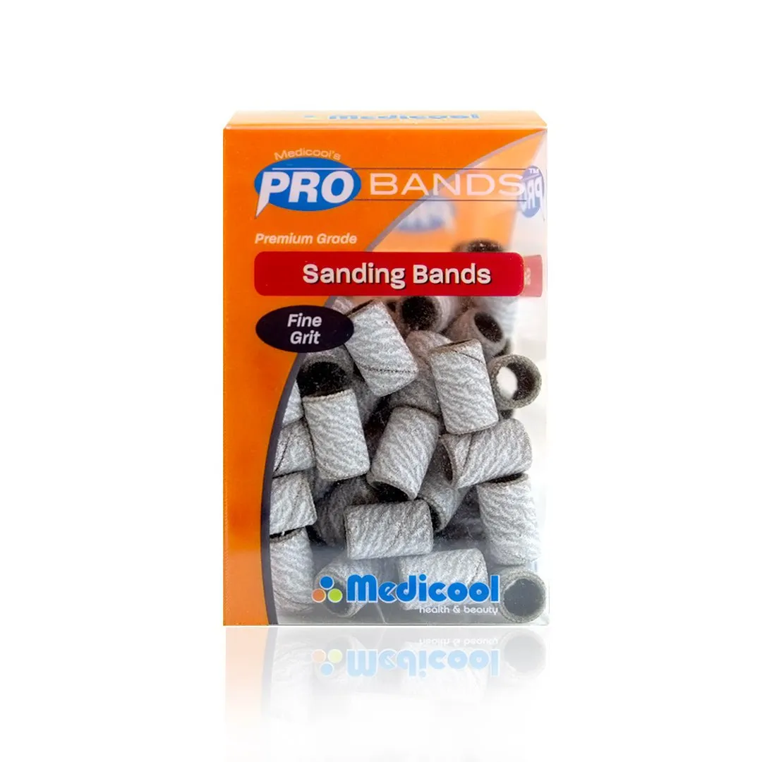 Medicool Pro Bits White Schleifbänder 100 Stk Podologie