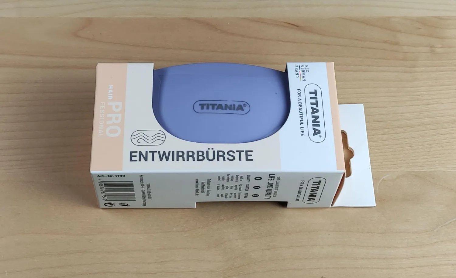 Titania Entwirrbürste Arganöl Keratin ohne Ziepen