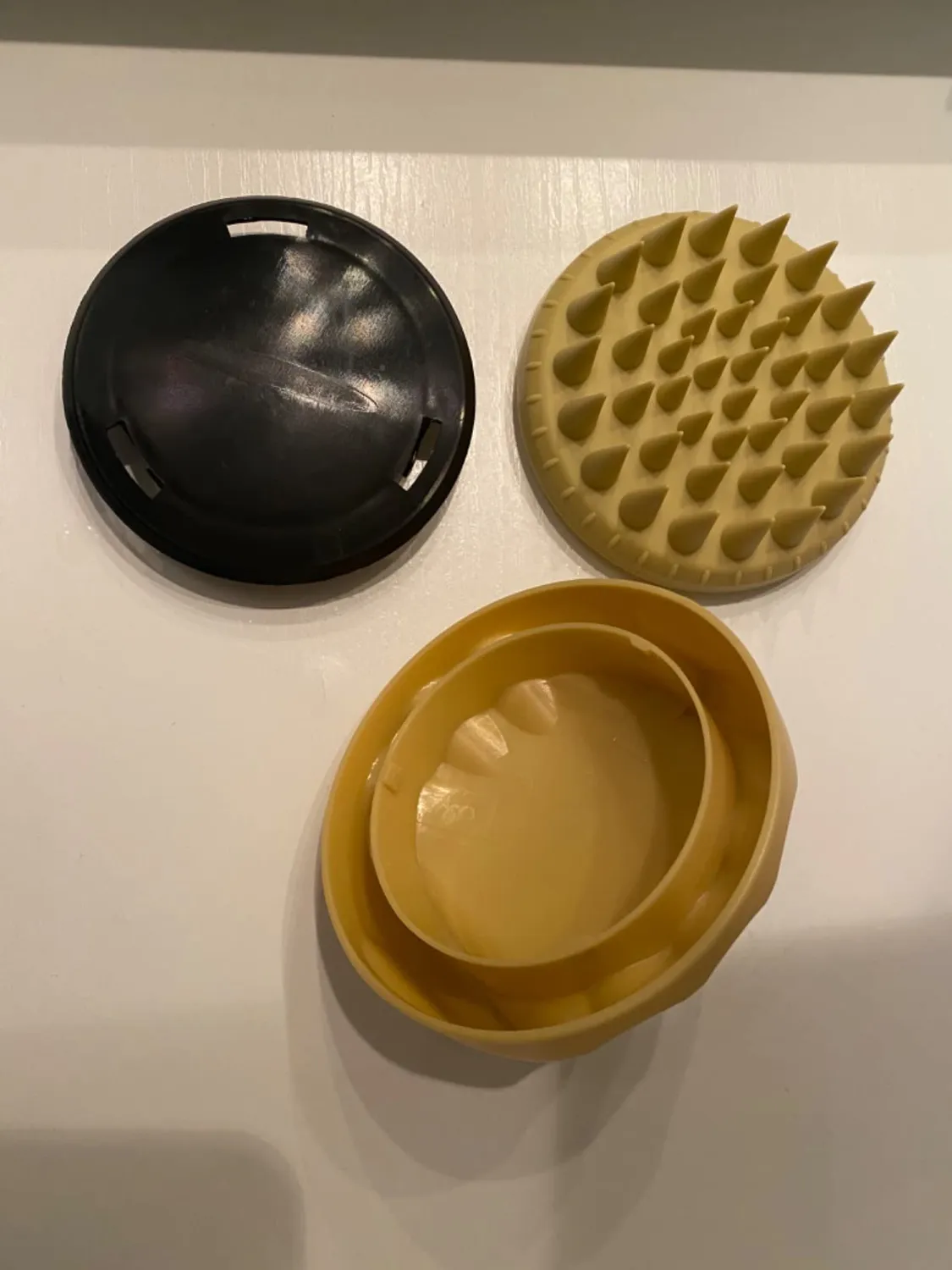 K-Pro Shampoo Massage Bürste Silikon für Kopfhaut
