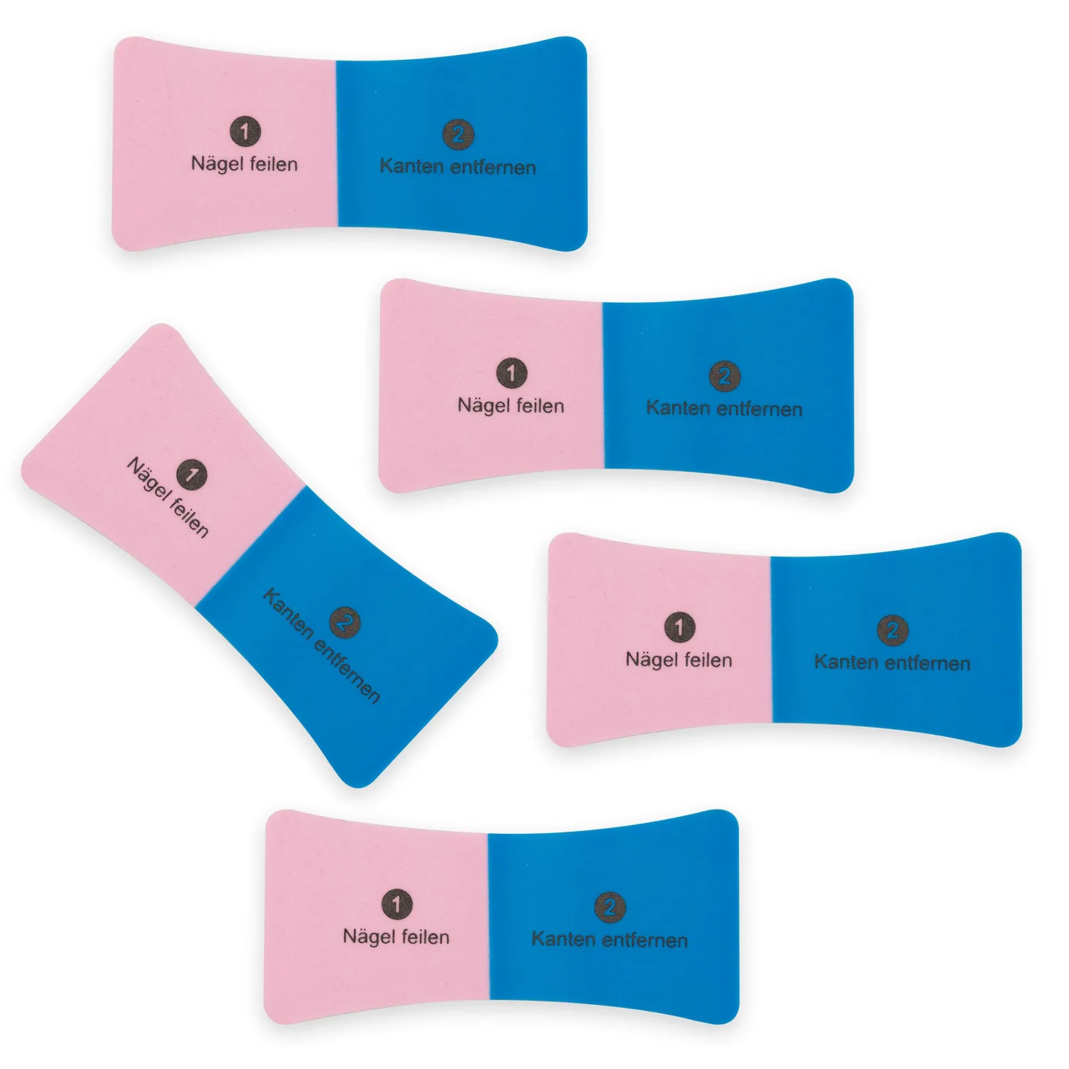K-Pro Nail Buffer Polierblock 5 Stück 4-seitig