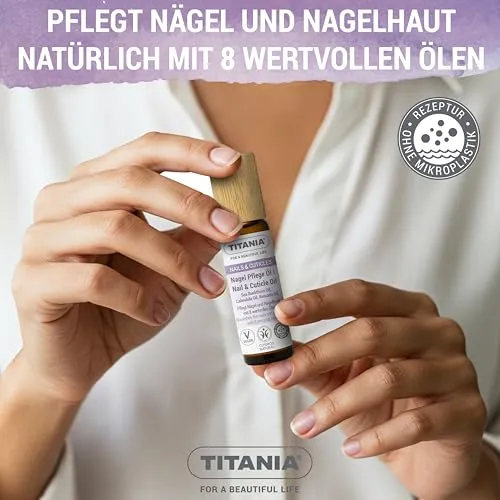 Titania Nagelöl Roller Cuticle Oil 10 ml vegan