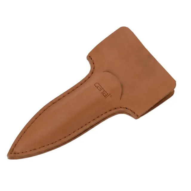 Canal Instrumente 5310 Scheren-Etui Leder leer Cognac