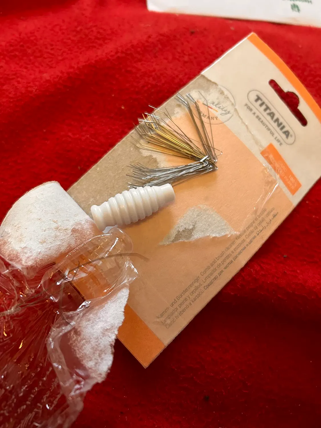 Titania Kamm- und Bürstenreiniger Set 9,5 cm