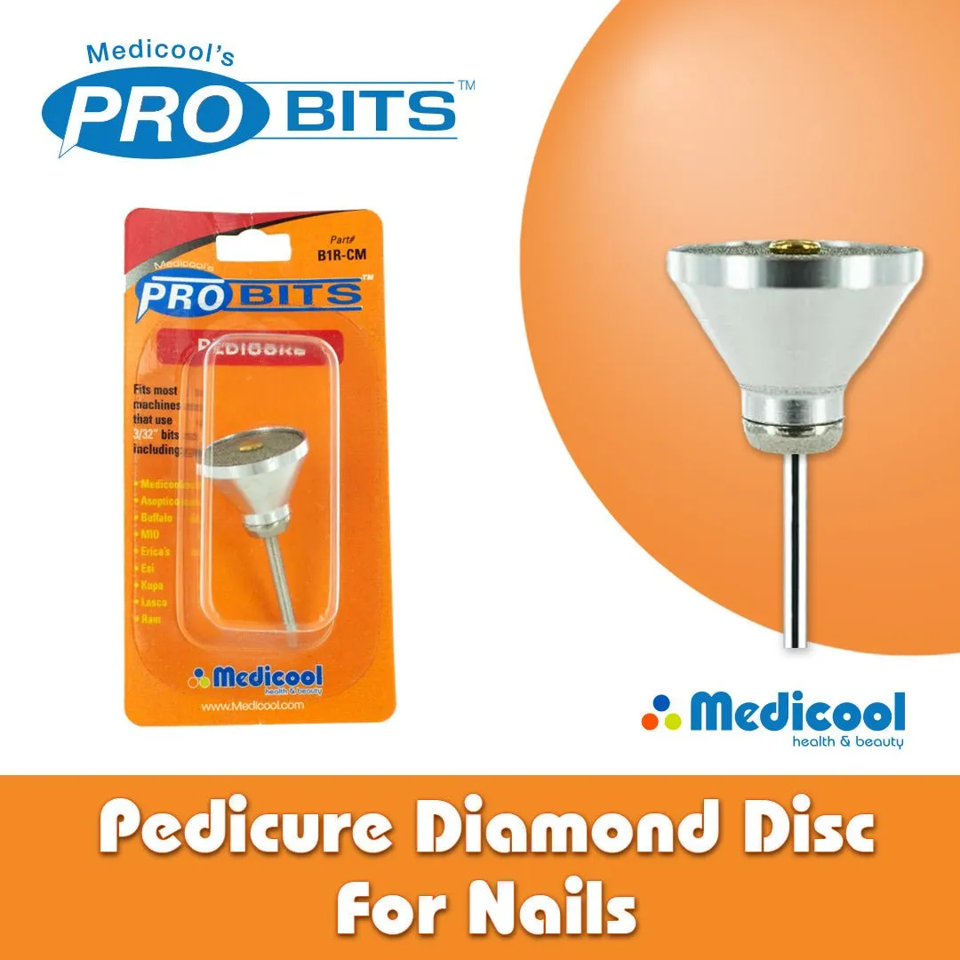 Medicool B1R-CM Diamant-Disc Einzeln Pediküre