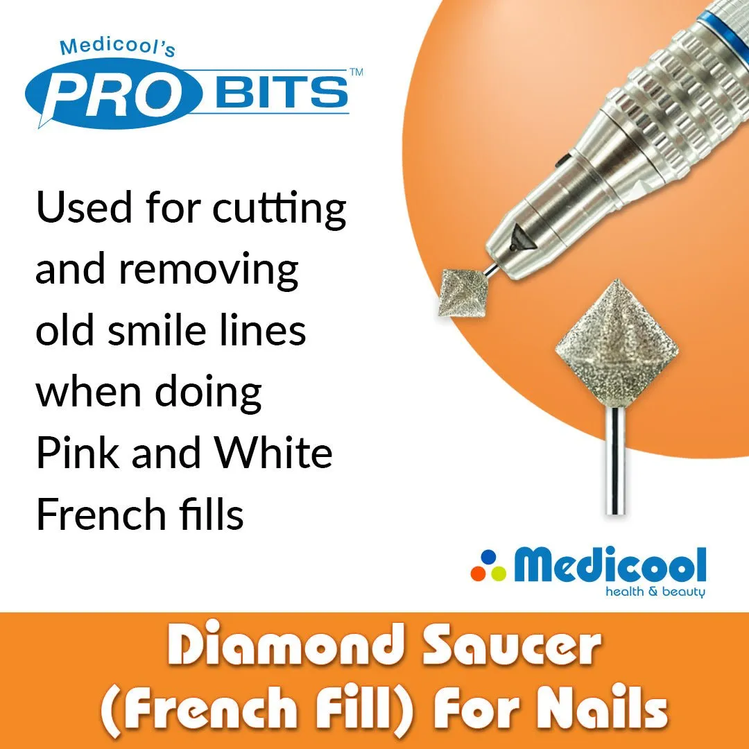 Medicool Pro Bits Diamond Saucer B9 Fräser French Fill Medium