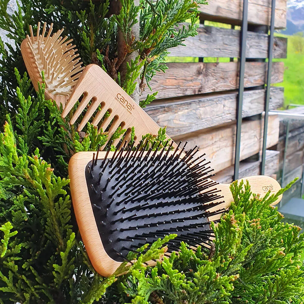 Coiffeur Profi Paddle Brush Haarbürste Buche 24 cm
