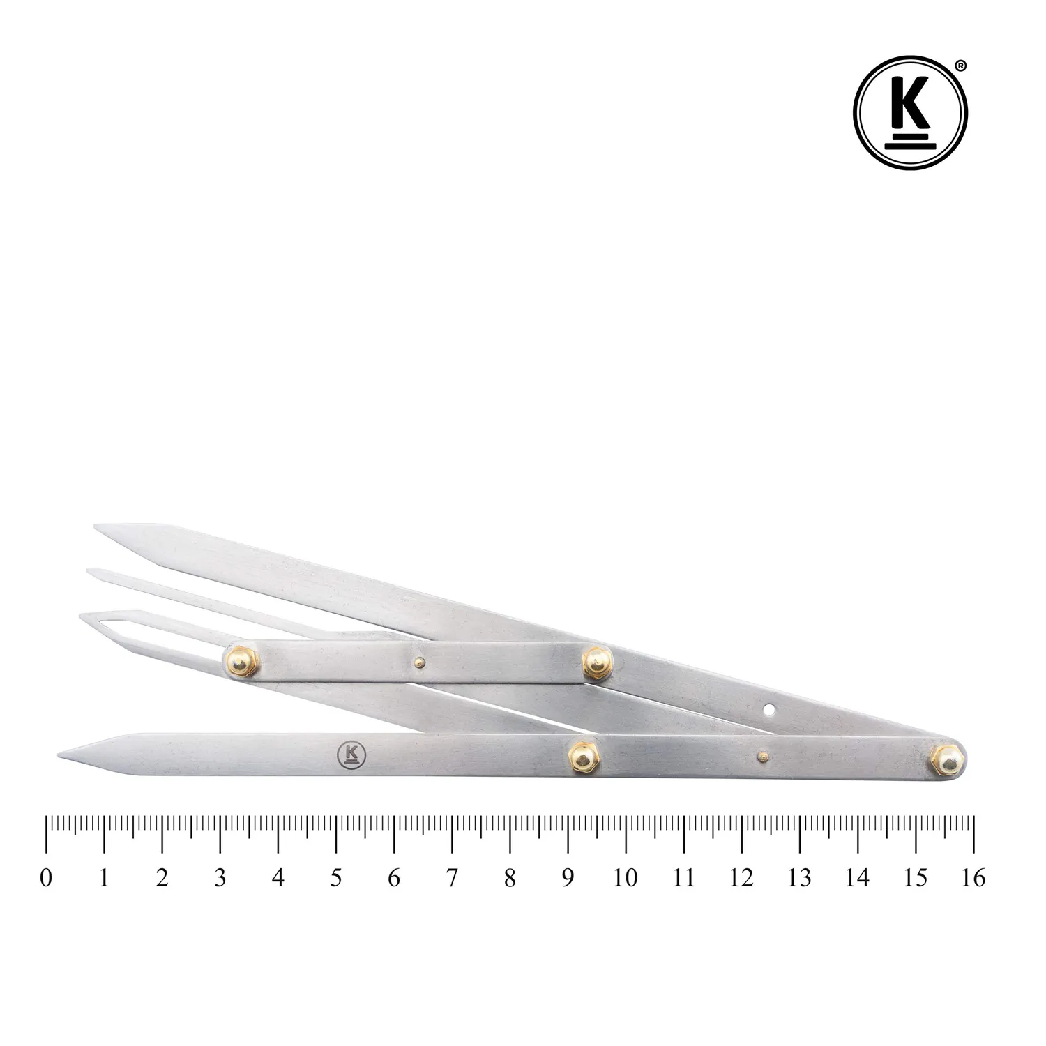 K-Pro Augenbrauenlineal Edelstahl Schablone Microblading