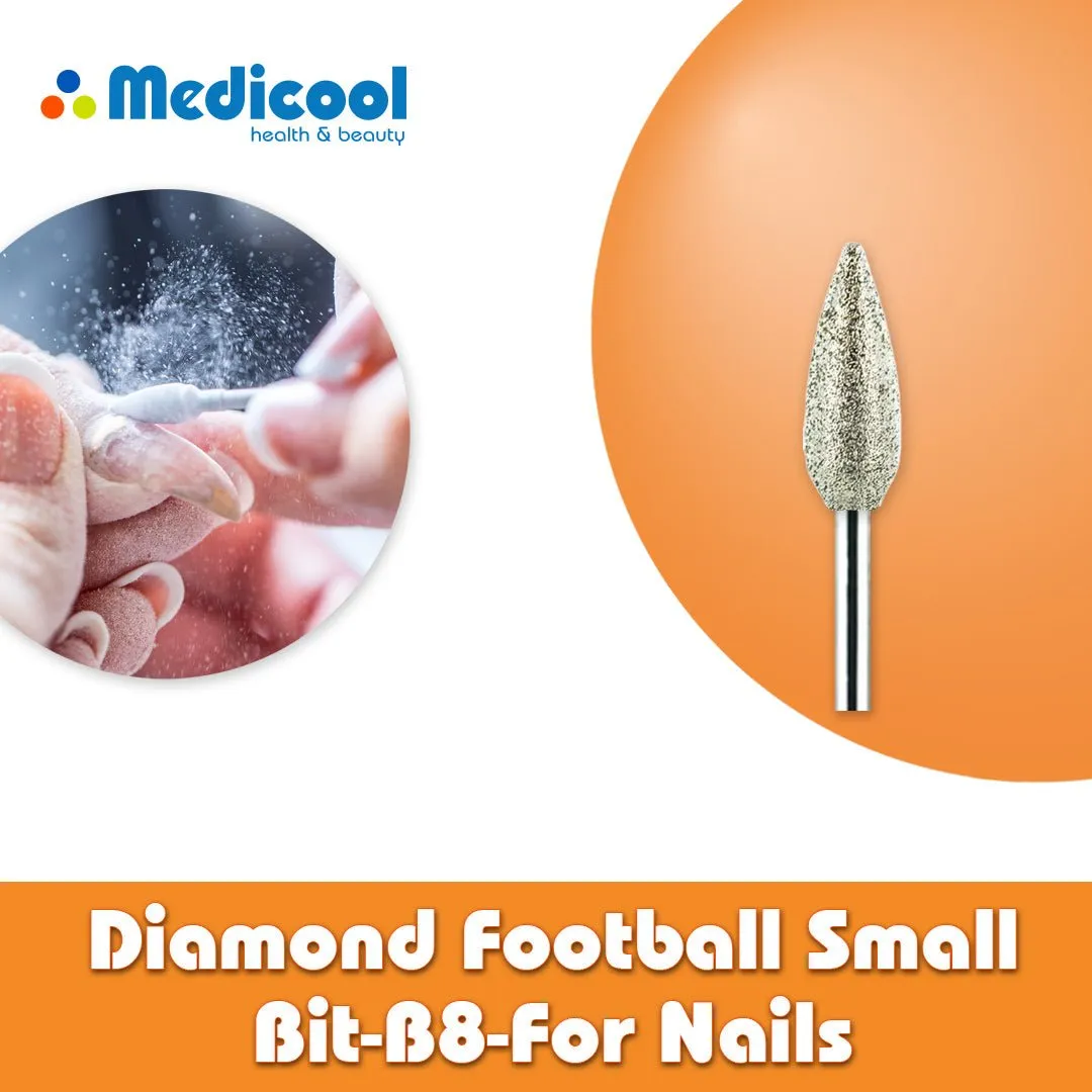 Medicool Pro Bits B8 Diamant Fräserbit einzeln für Nagelhaut