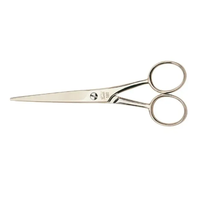 Nippes Solingen Bartschere 13 cm gehärteter Stahl