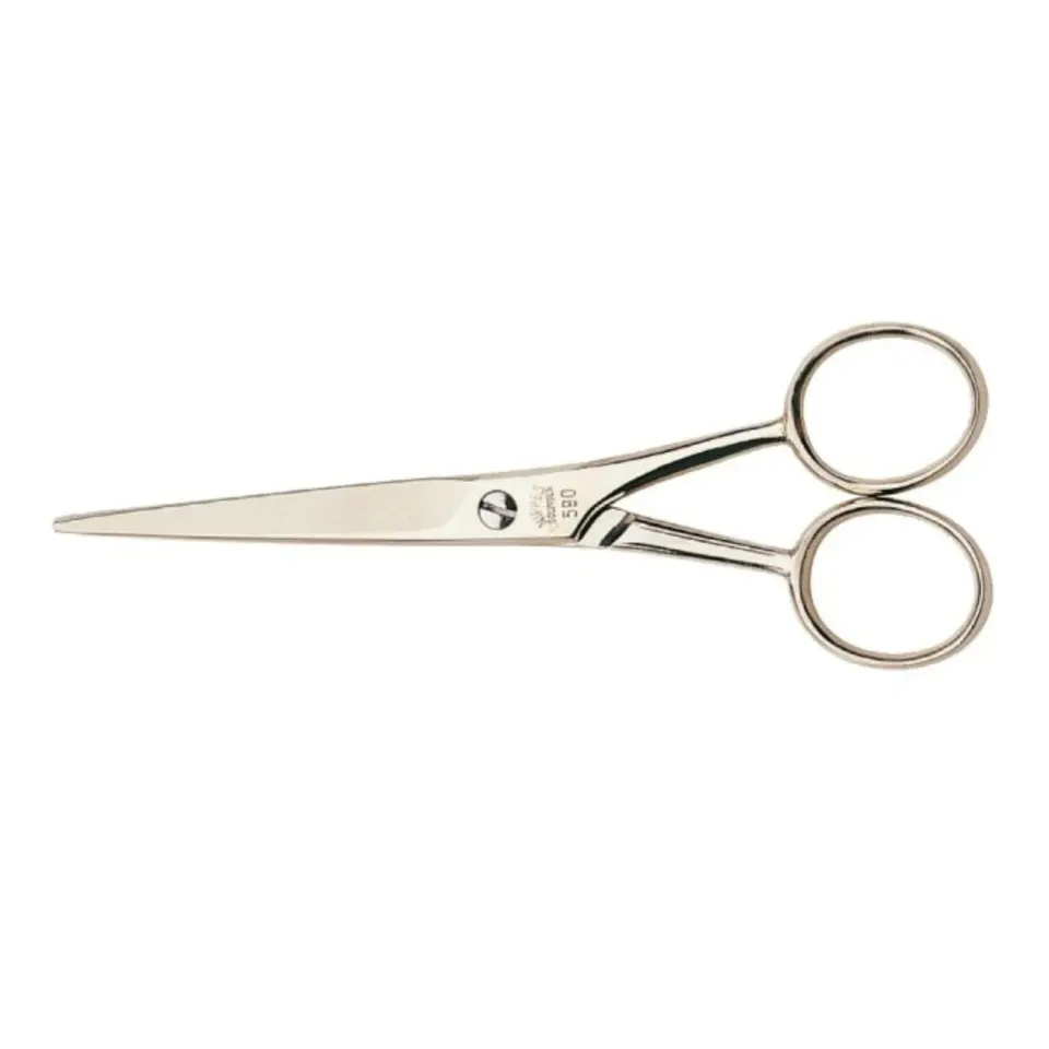 Nippes Solingen Bartschere 13 cm gehärteter Stahl