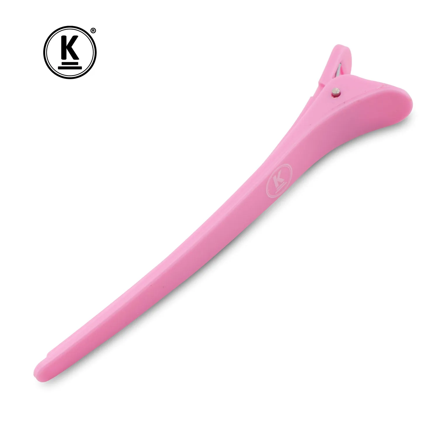 K-Pro Haarspangen Abteilklammern 15x pink 9cm
