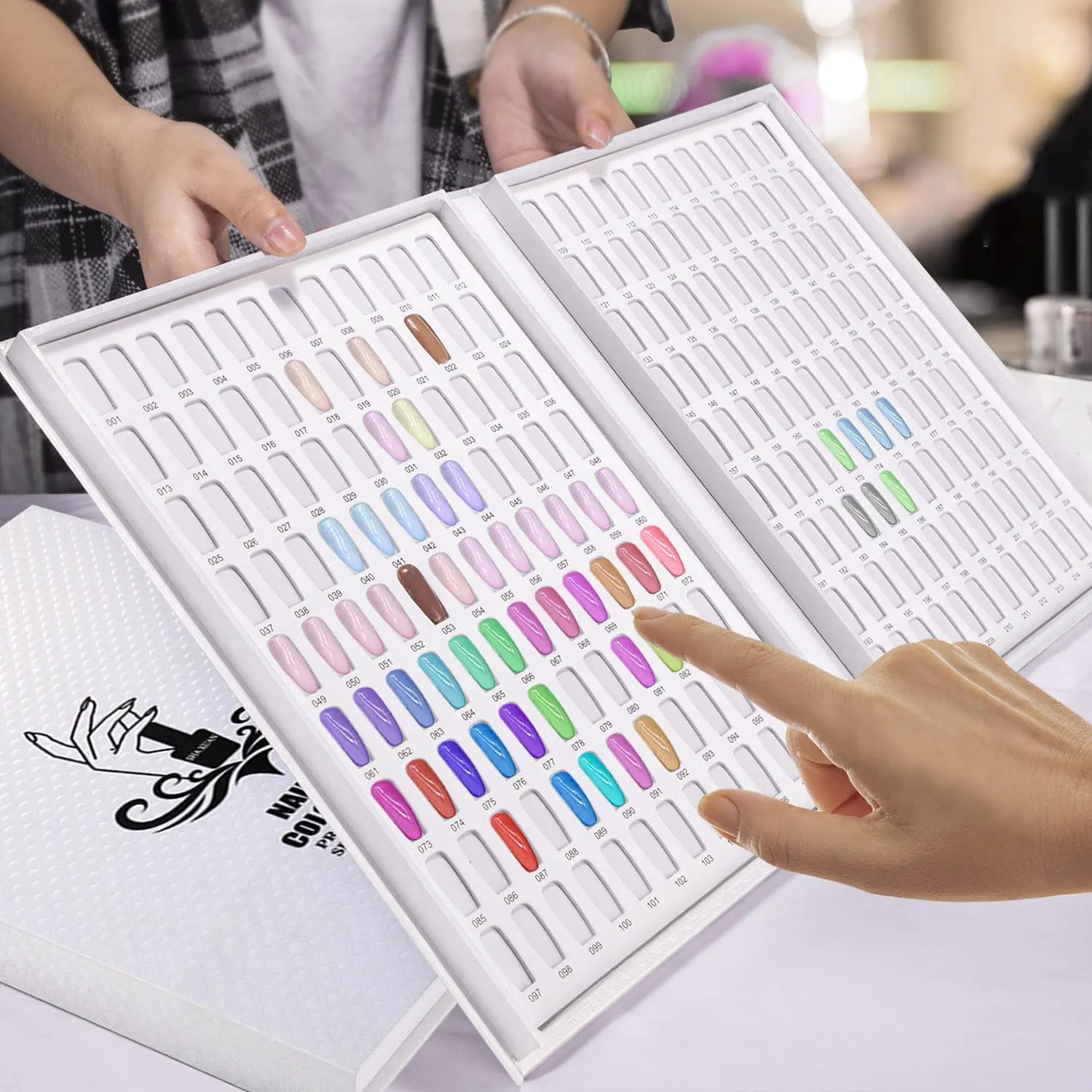 Noverlife 216 Farbkarte Displaybuch Weiß 216 Tipps