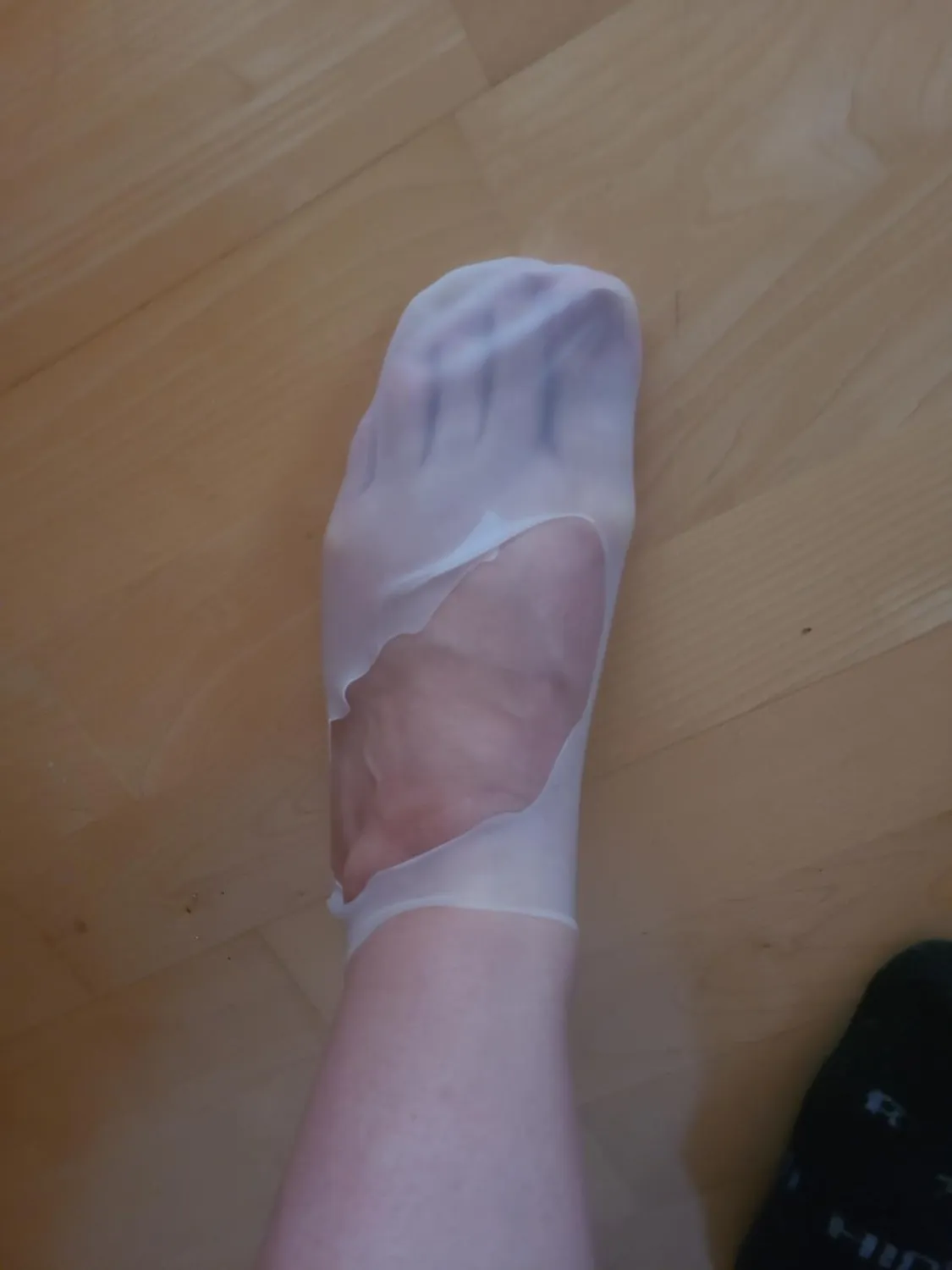 Noverlife Feuchtigkeitssocken Silikon 2 Paar weiß