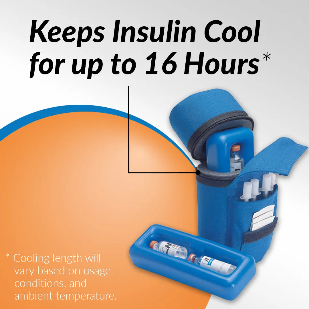Medicool Insulin Protector Case Diasox Set Blau Kühltasche