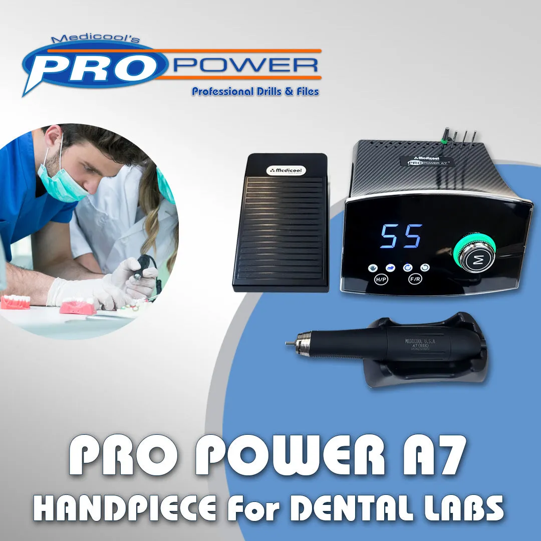 Medicool Pro Power A7 Mikromotor Handstück 55.000 U/min