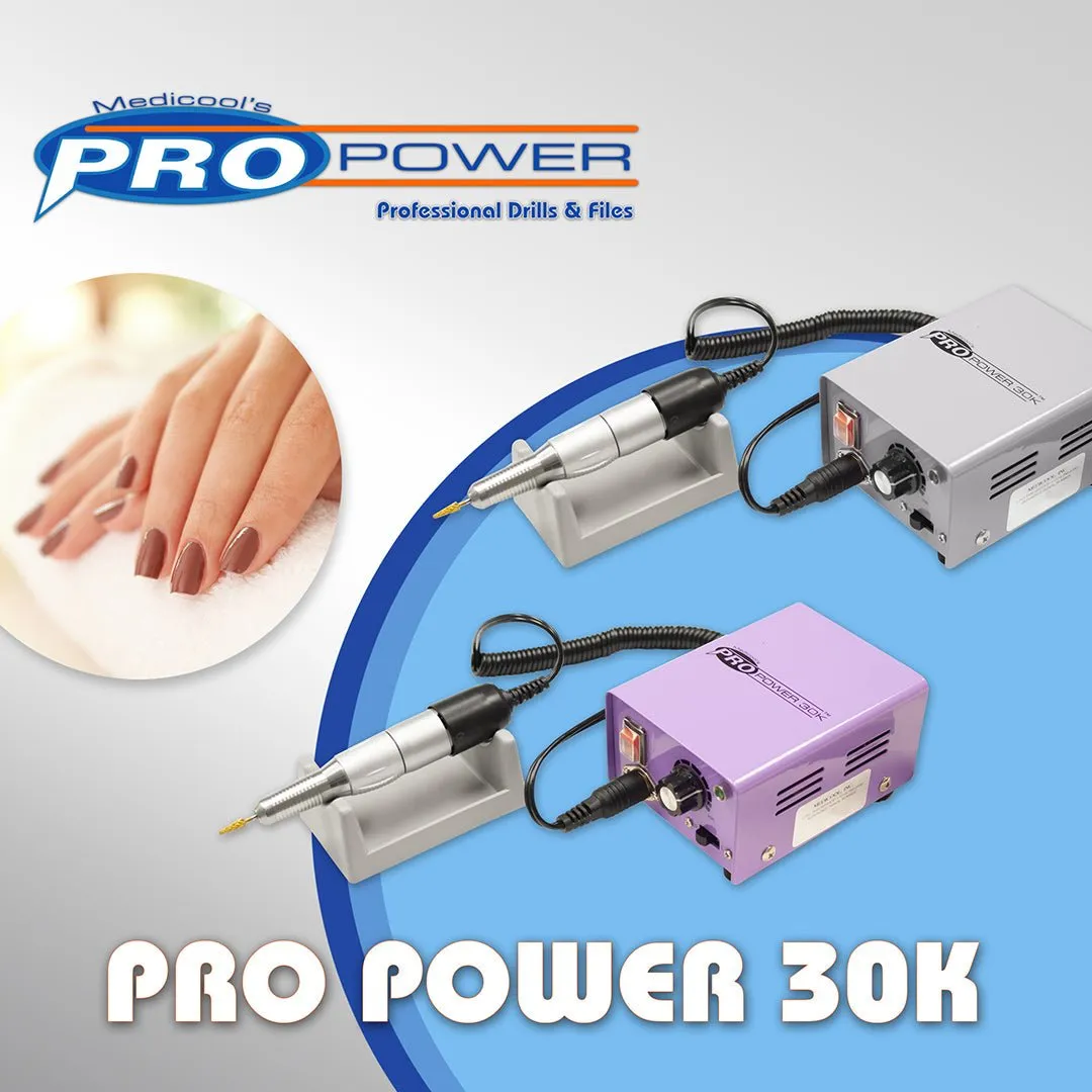 Medicool Pro Power 30K Nagelfräser lila 30000 U/min