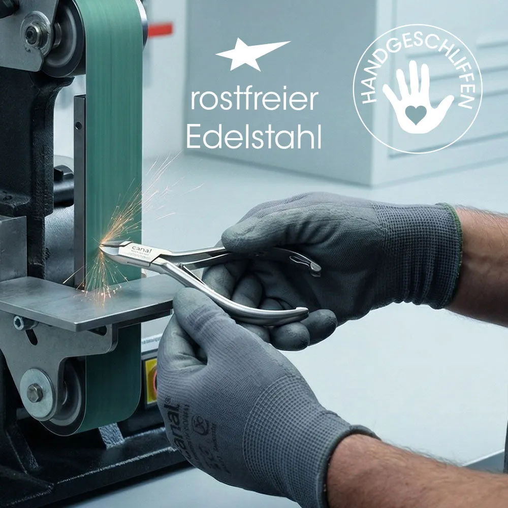 Canal Instrumente Nagelzange 10 cm Zange rostfrei