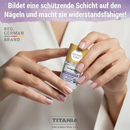 Titania Bambus Nagelhärter 12ml vegan gegen brüchige Nägel