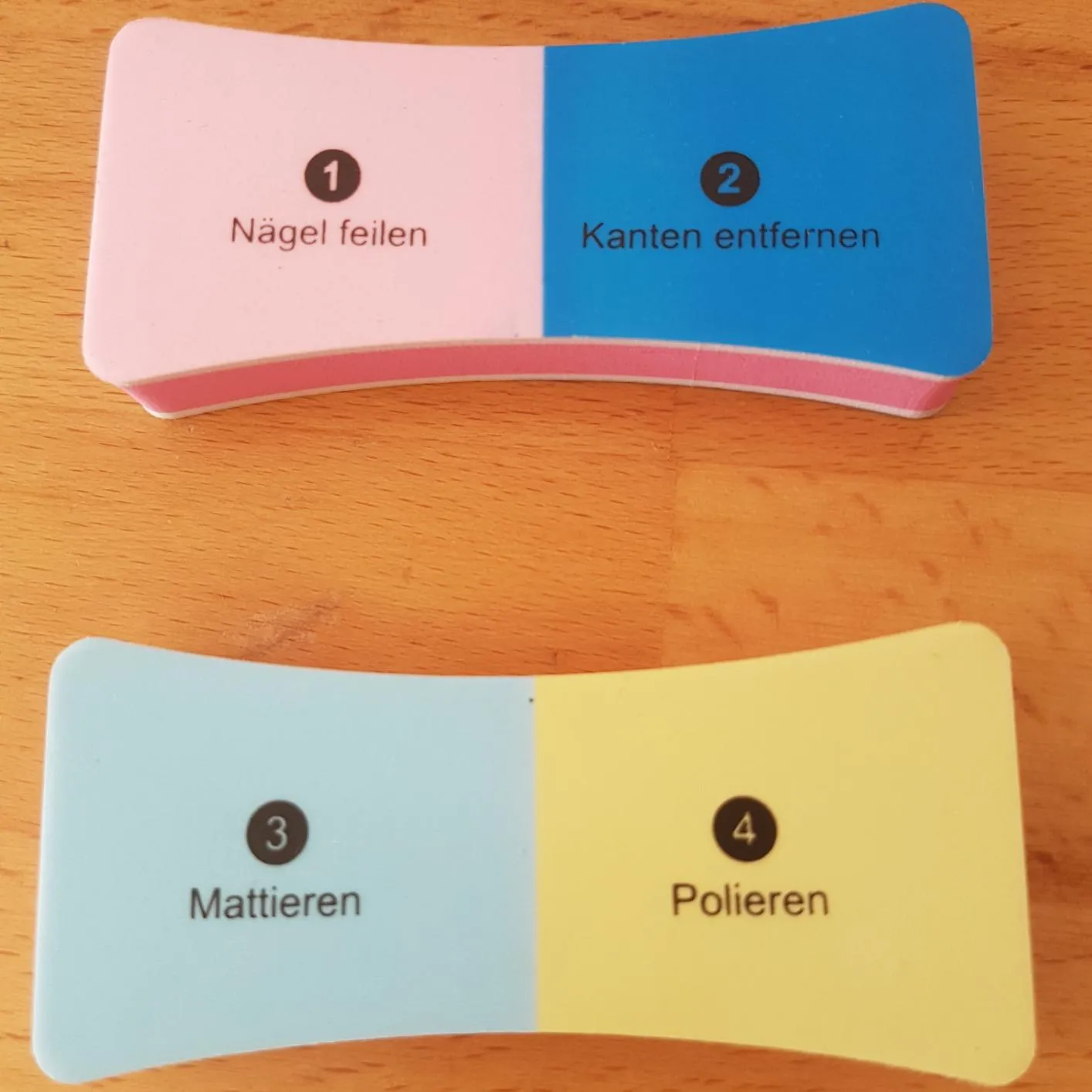 K-Pro Nail Buffer Polierblock 5 Stück 4-seitig