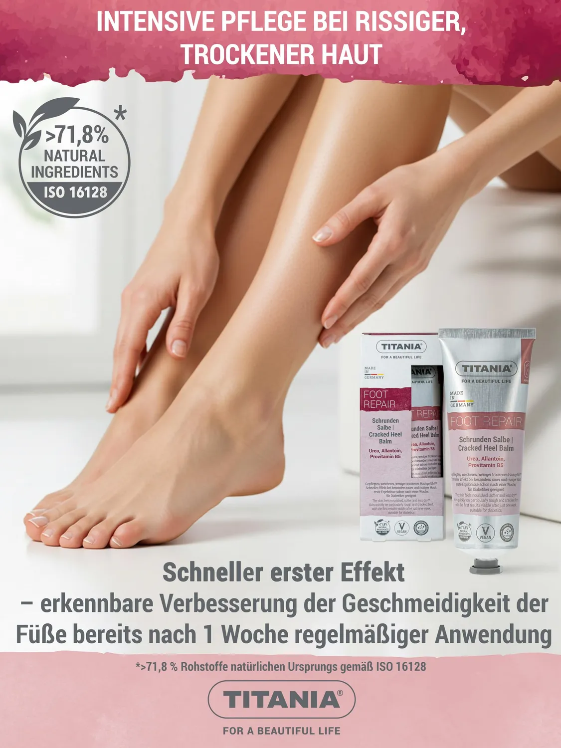 Titania Schrunden Salbe 25% Urea 75 ml 2er Pack