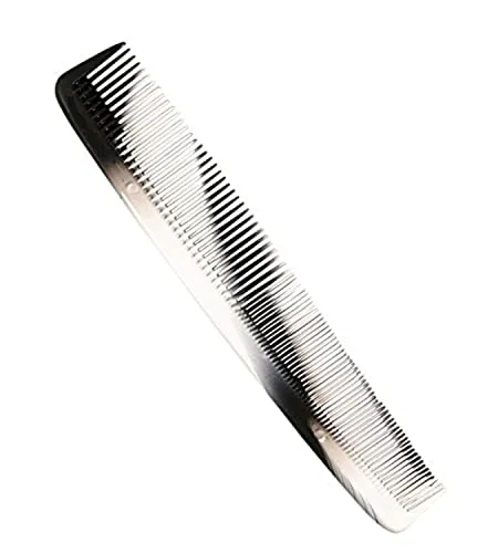 Titania Men Herrenkamm 17,5 cm schwarz-weiß marmoriert