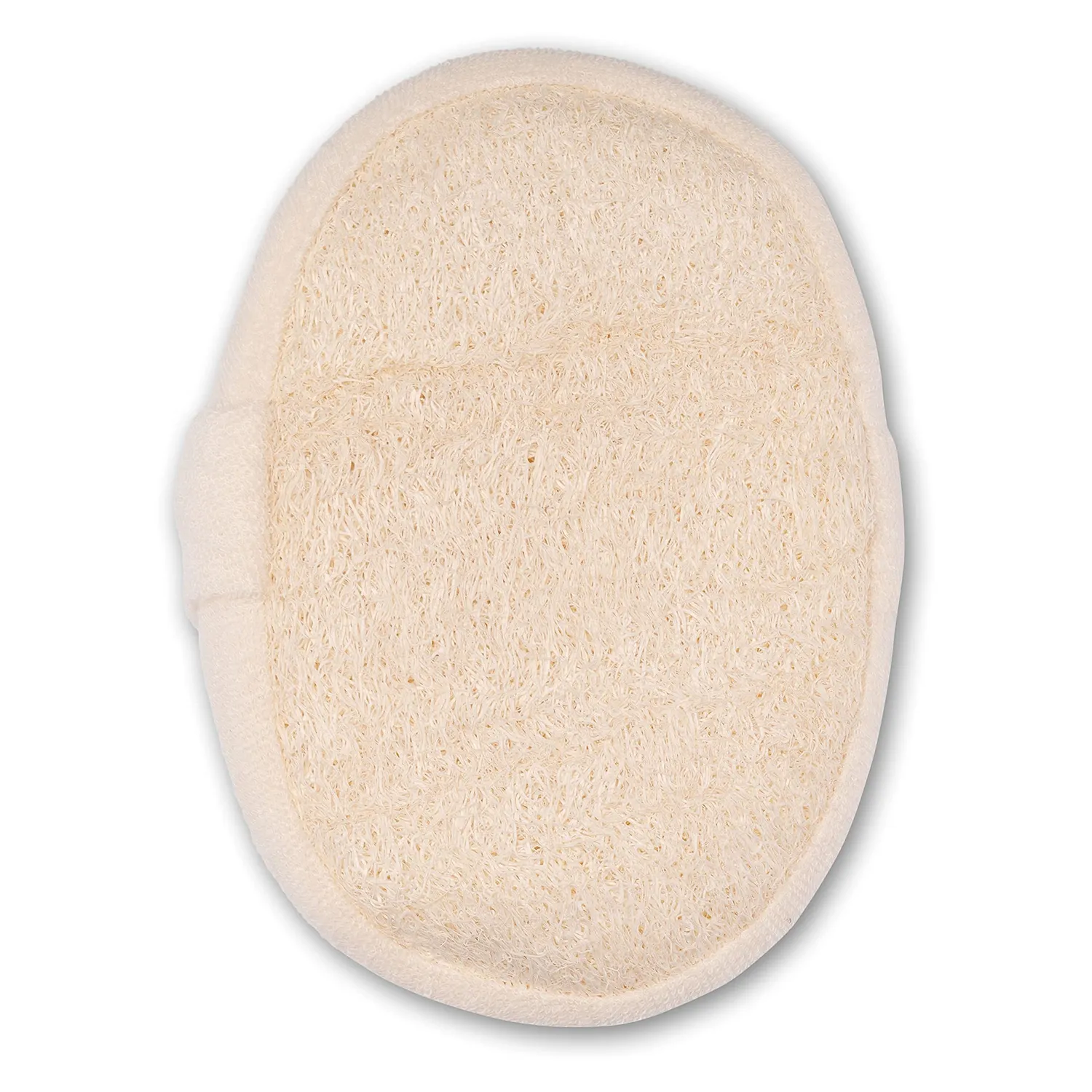K-Pro Natur-Luffaschwamm Duschschwamm 14,5 cm plastikfrei