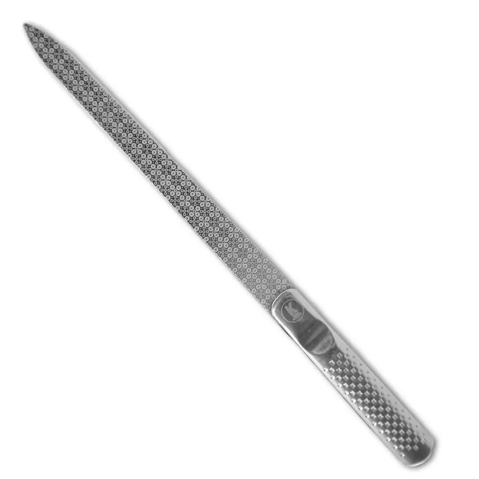 K-Pro Edelstahl Nagelfeile 15,4 cm Maniküre Pediküre