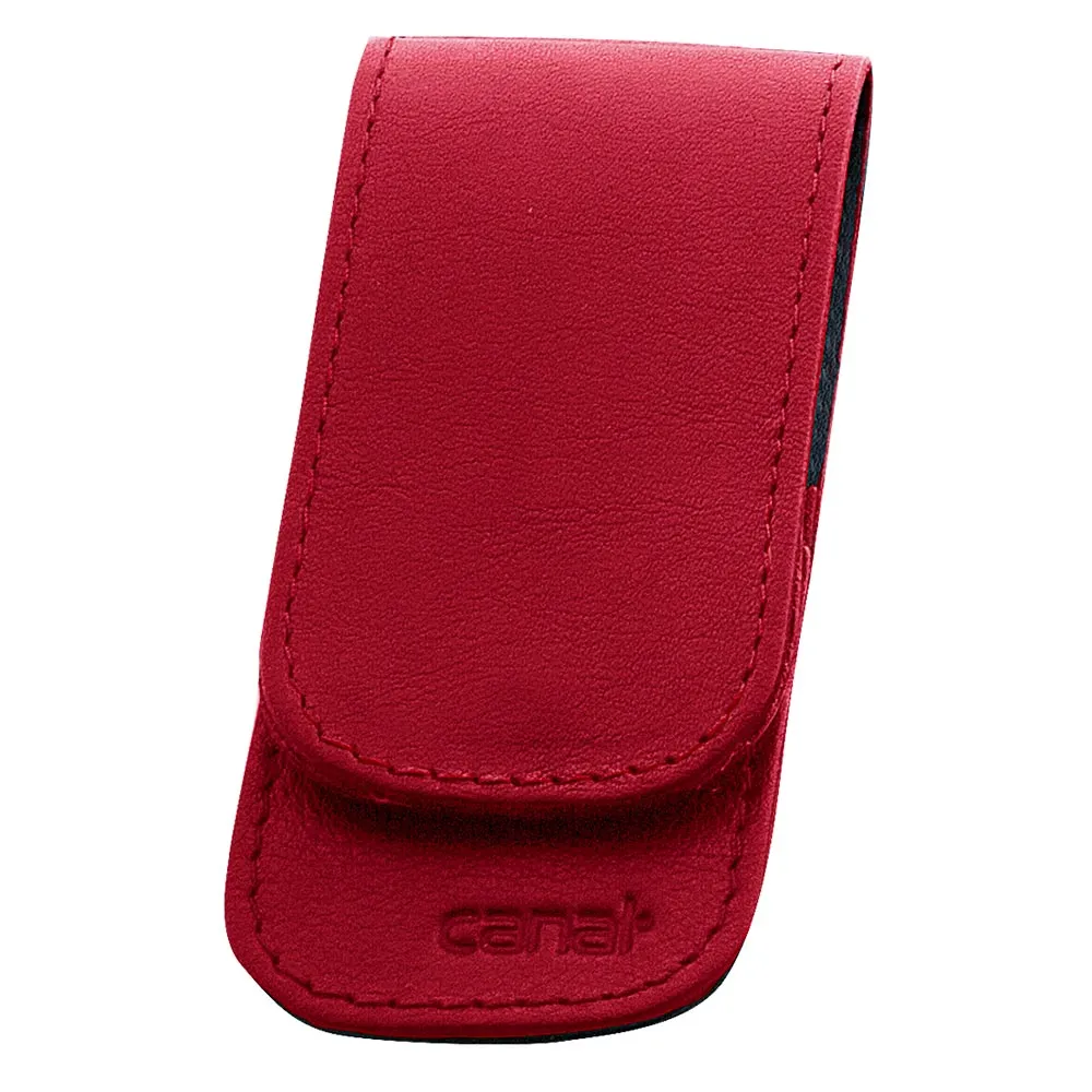 Canal Reise-Etui Leder leer blau