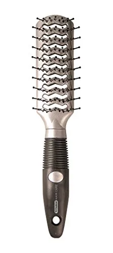 Titania Doppeltunnelbürste 9-reihig 24 cm Gummigriff