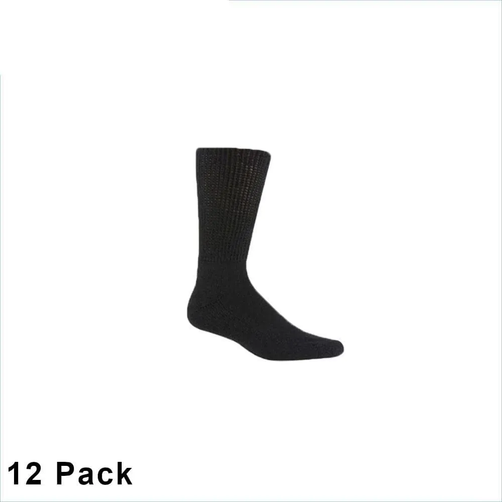 Medicool DiaSox Diabetikersocken Schwarz 1 Paar Cool-Cotton