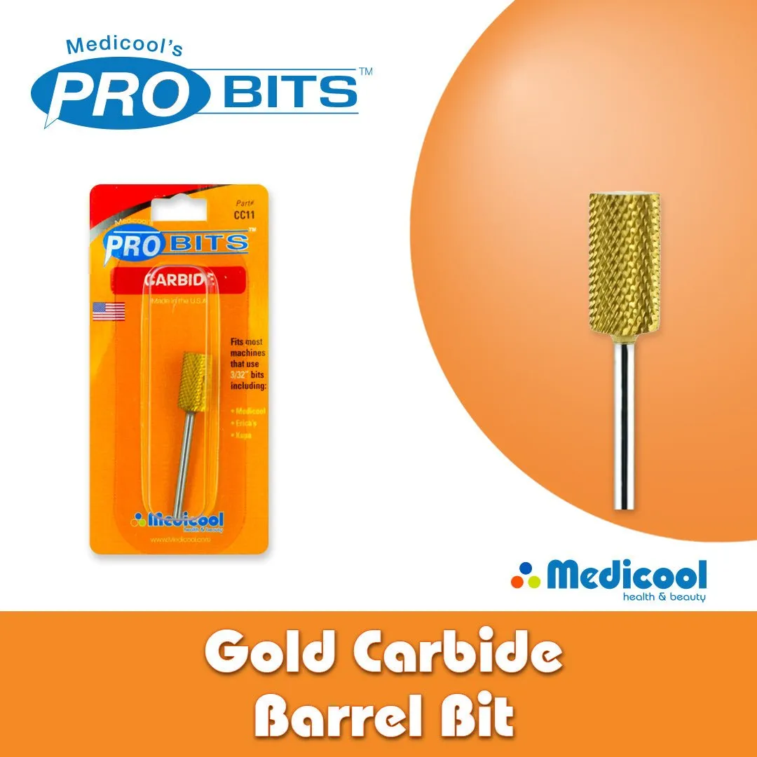 Medicool Gold Carbide Barrel Bit CC11 Fräsbit Single Large