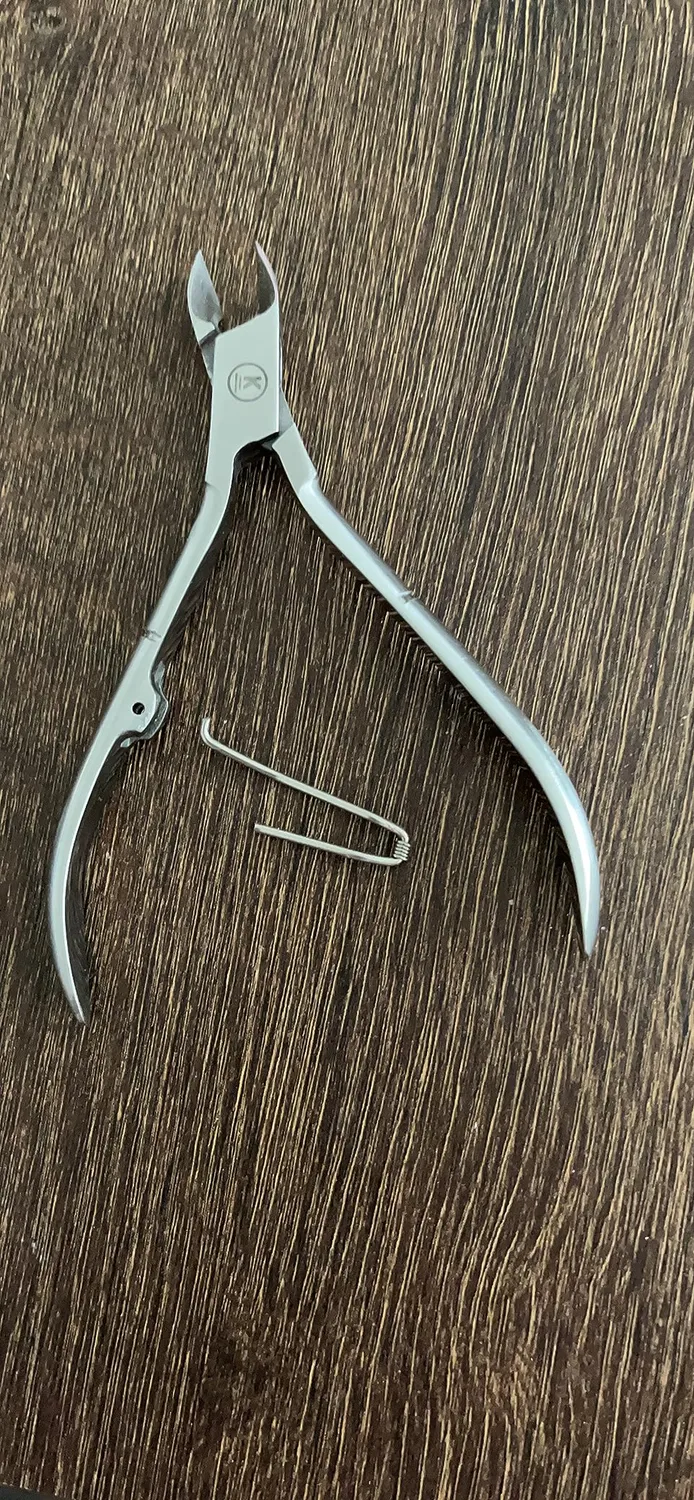 K-Pro Nagelhautzange Edelstahl 0,8 cm Schneide Maniküre