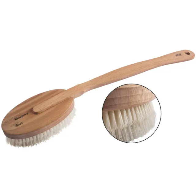 Canal Instrumente 9451-09 Badebürste mittel Naturborsten Buche 40,5 cm